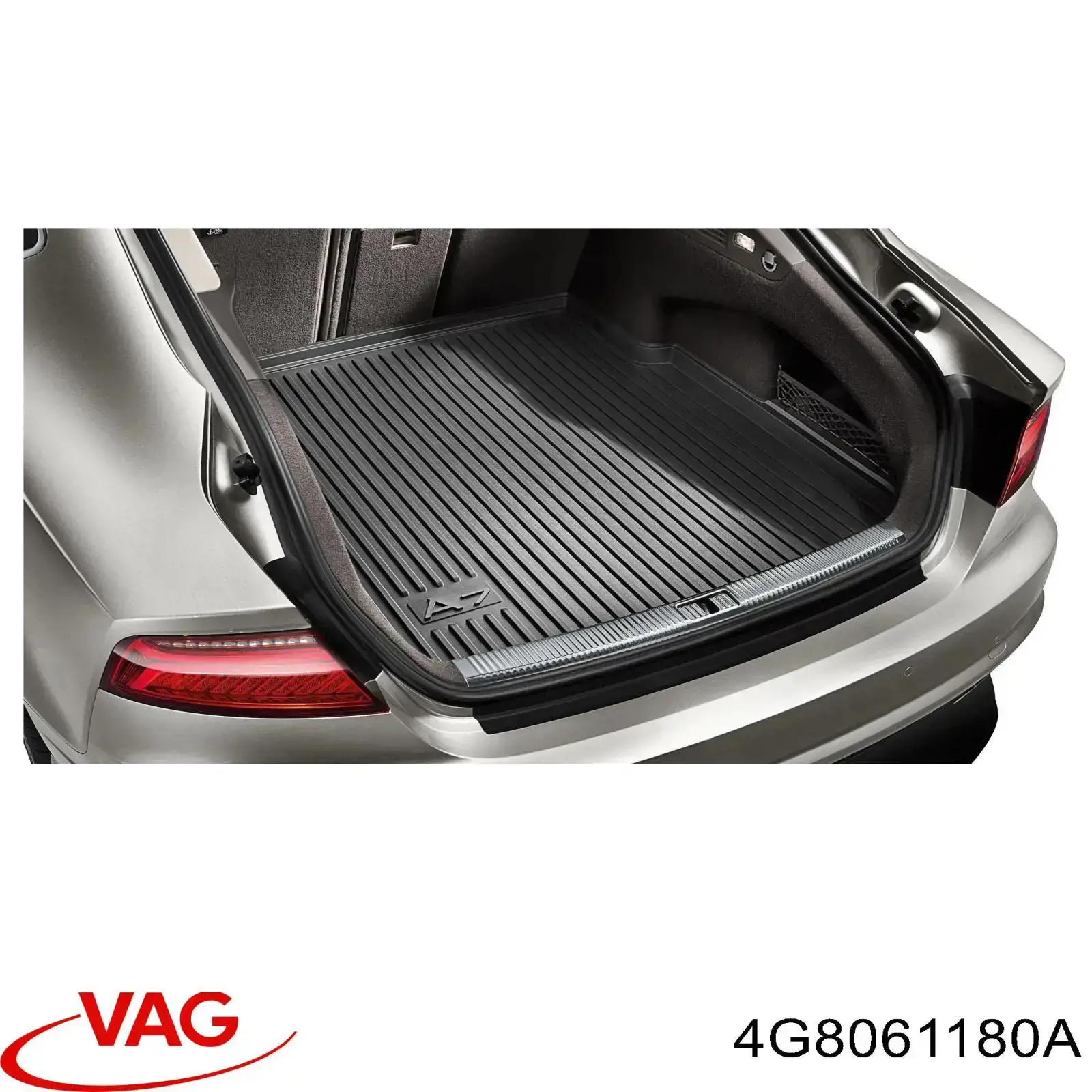 Купити 4G8061180A VAG Килимок багажника
