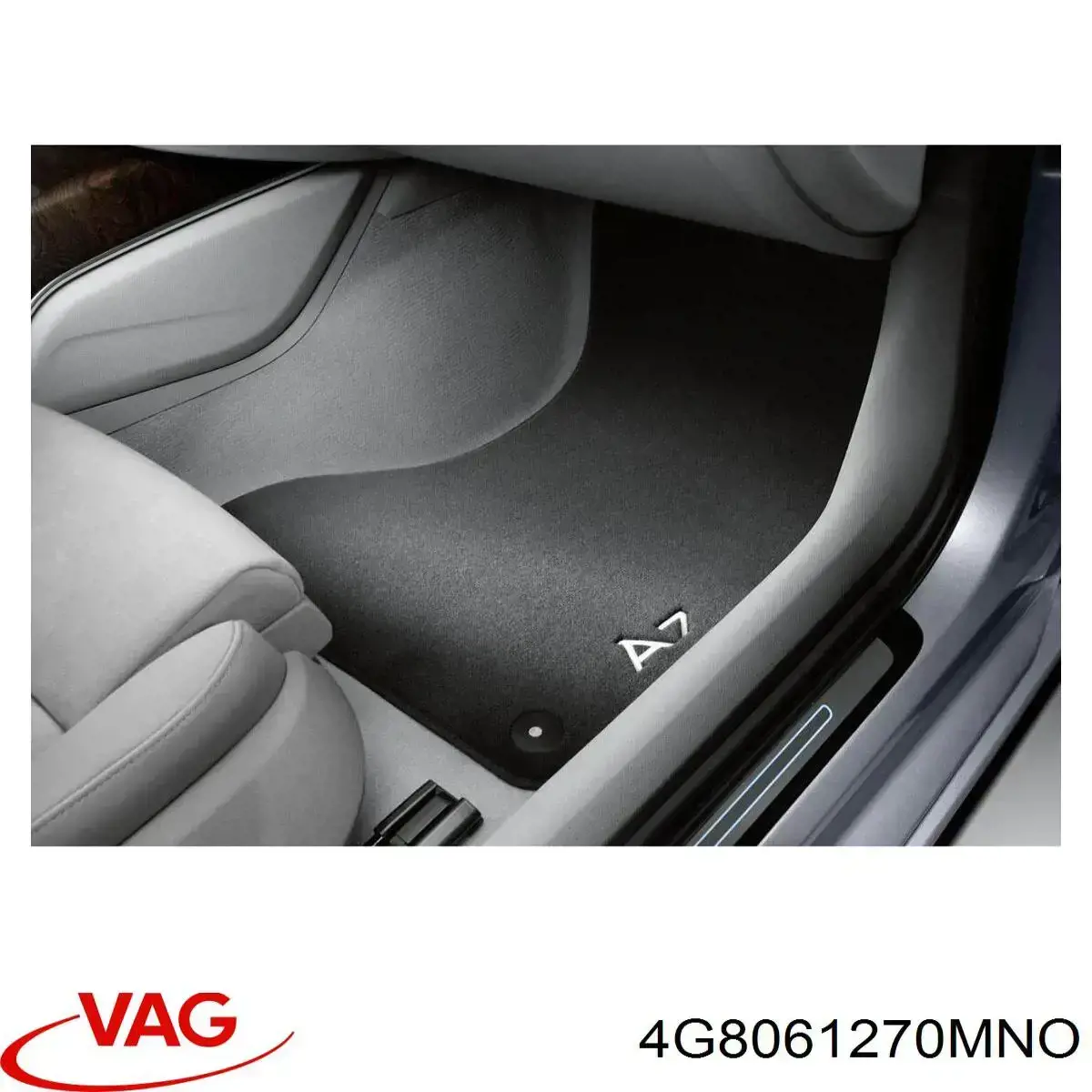 Комплект килимків VAG 4G8061270MNO ціна, від 173.42 USD