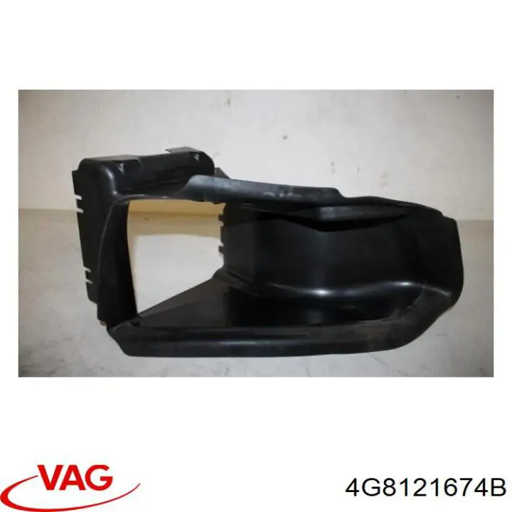 4G8121674B VAG Повітропровід (дефлектор) радіатора, правий