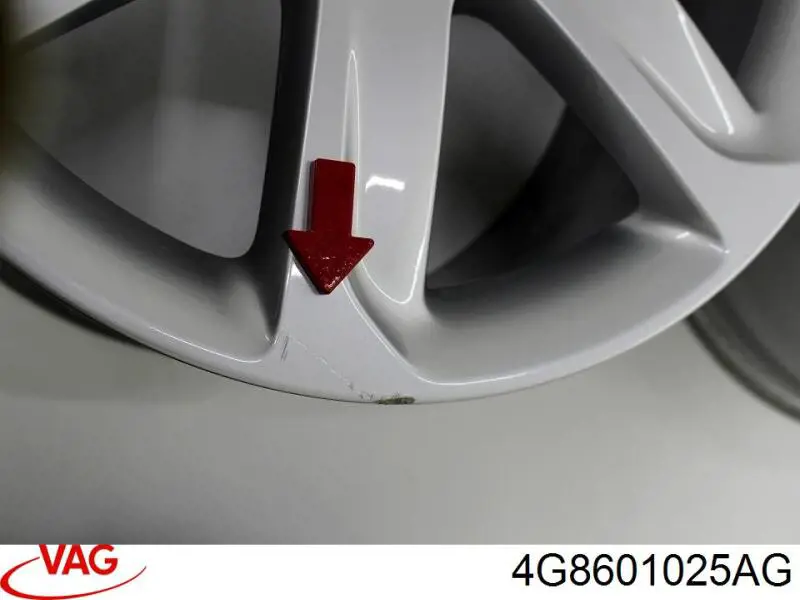 Диски колісні литі (легкосплавні, титанові) VAG 4G8601025AG ціна, від 183.03 USD