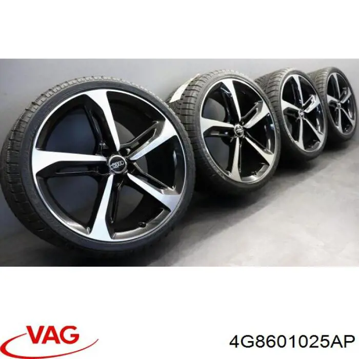 Купити 4G8601025AP VAG Диски колісні литі (легкосплавні, титанові)