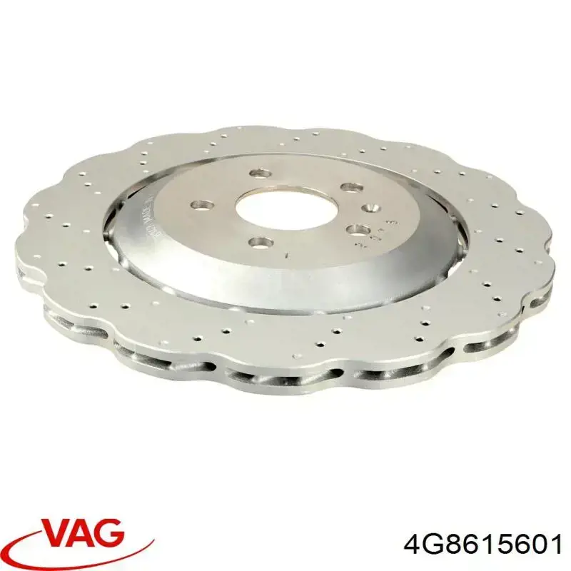 Задні дискові гальма VAG 4G8615601 ціна, від 182.45 USD
