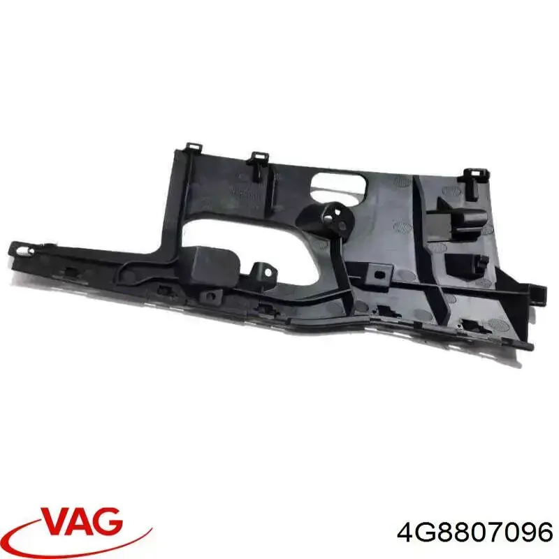 4G8807096 VAG Кронштейн бампера переднього, правий