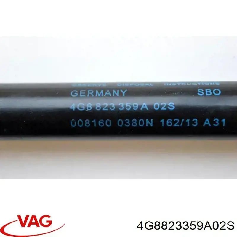 Амортизатор капота газовий VAG 4G8823359A02S ціна, від 26.48 USD
