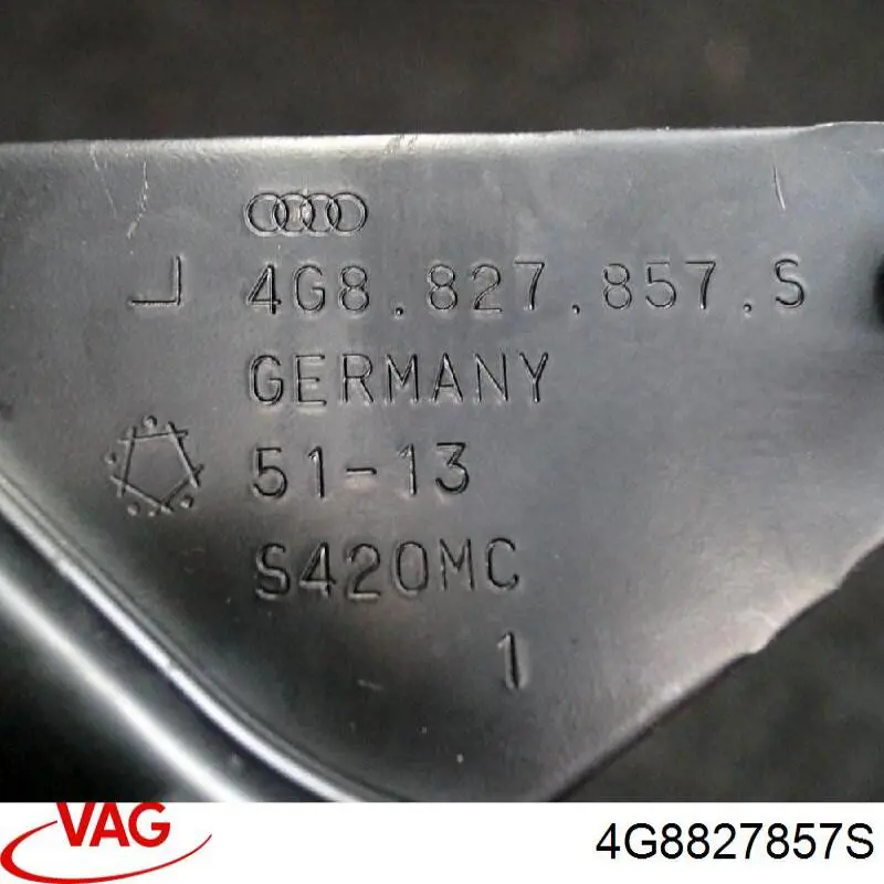 4G8827515B VAG Кріплення кришки багажника