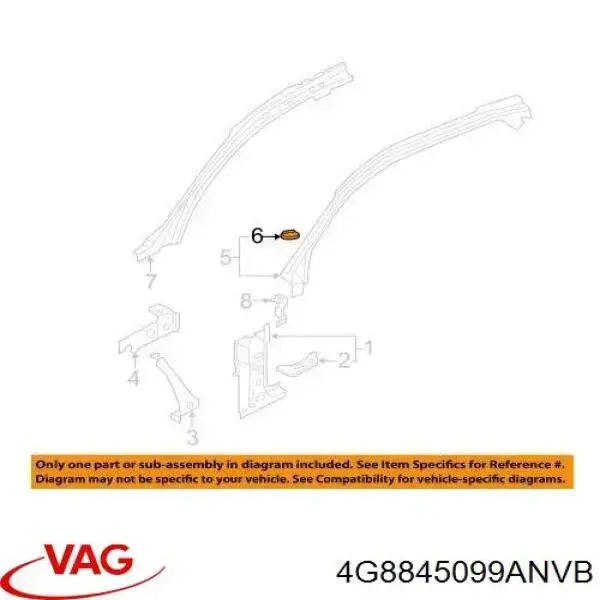 Лобове скло 4G8845099ANVB VAG