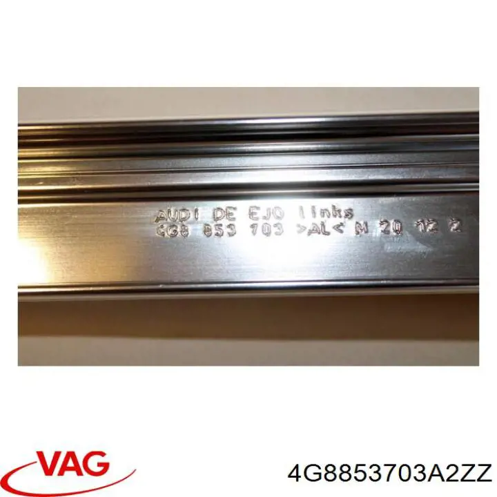 4G8853703A2ZZ VAG Молдинг даху, лівий