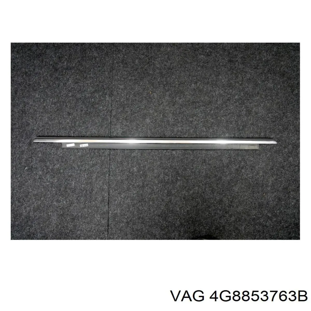 4G8853763B2ZZ VAG Молдинг опускного скла двері задньої, лівої