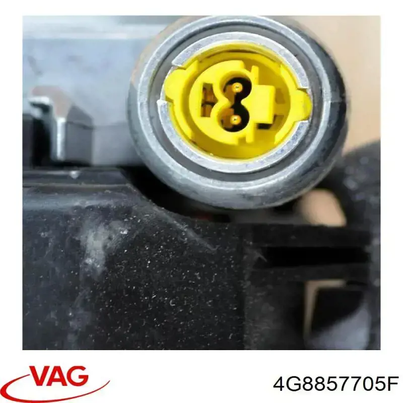 Пасок безпеки передній лівий 4G8857705F VAG