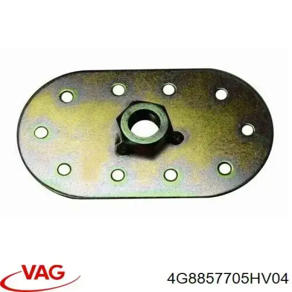 Пасок безпеки передній лівий 4G8857705HV04 VAG