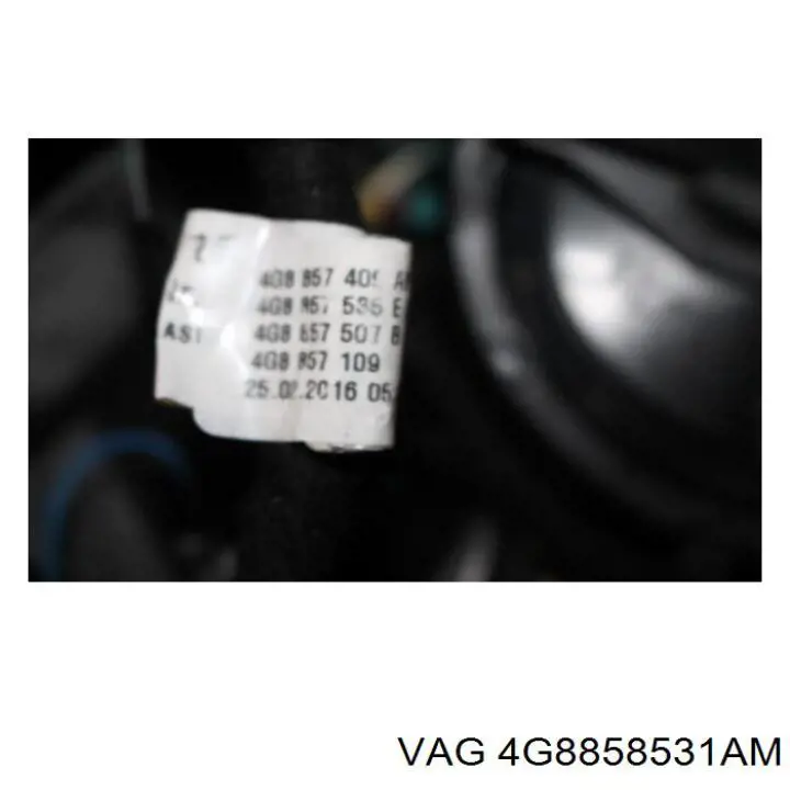 Купити 4G8858531AM VAG Корпус дзеркала заднього виду, лівого