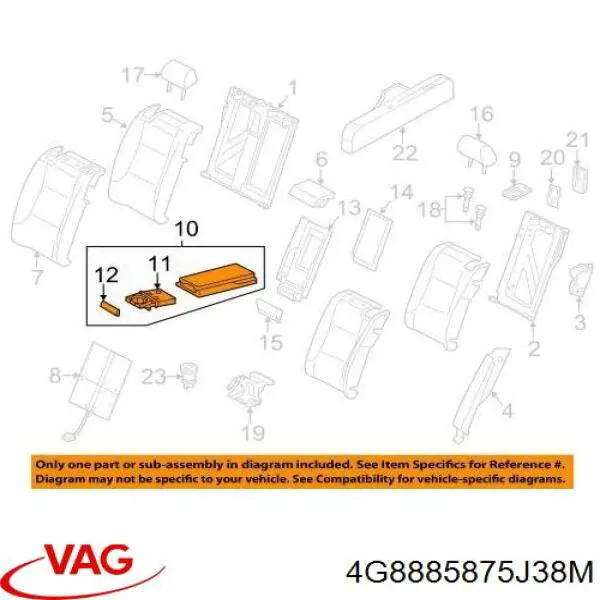 4G8885875J38M VAG 