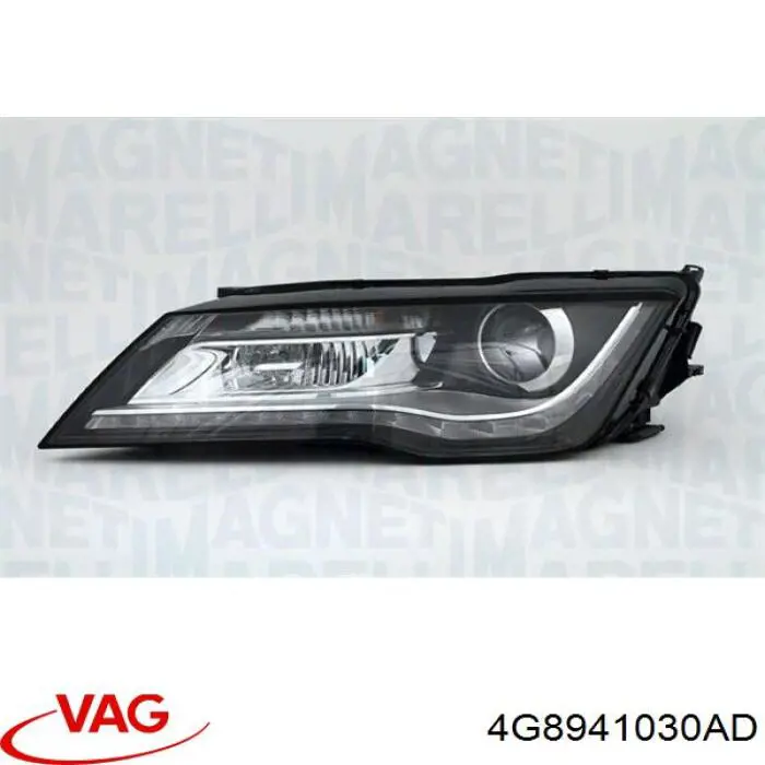 Купити 4G8941030AD VAG Права блок фара
