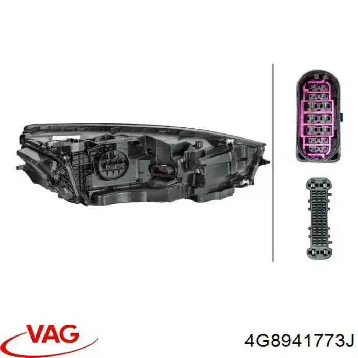 Купити 4G8941773J VAG Основна фара в зборі ліва