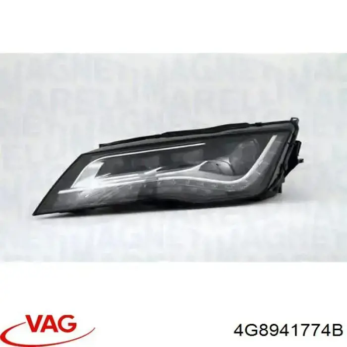 Фара права 4G8941030AC VAG