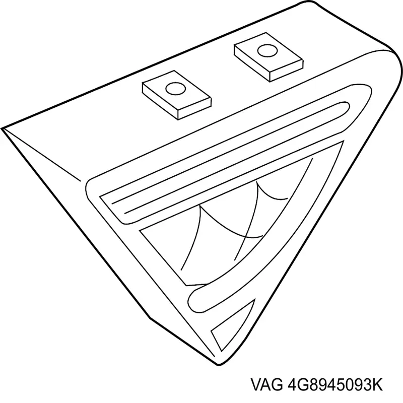 4G8945093K VAG Ліхтар задній лівий, внутрішній