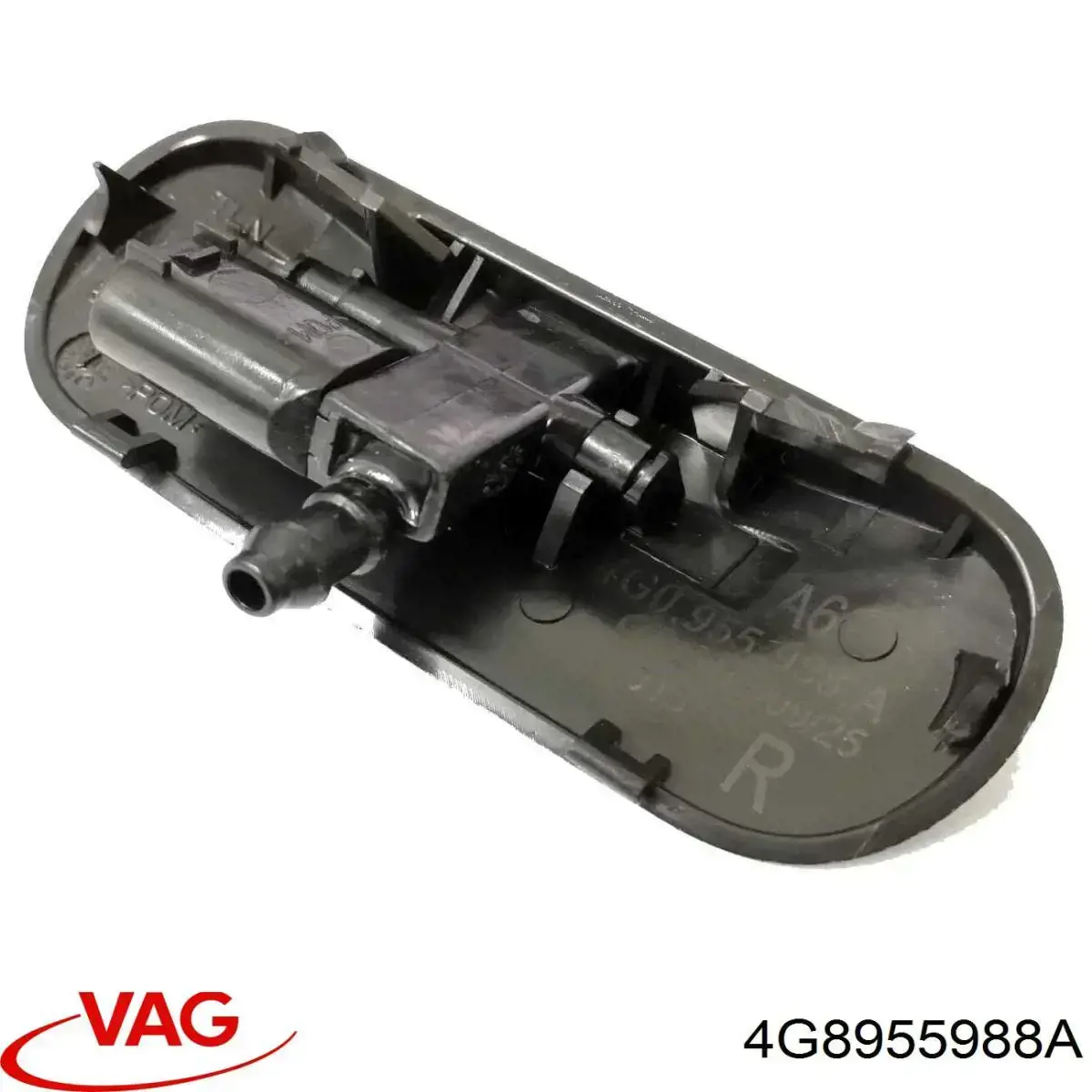 Форсунка омивача скла лобового, права VAG 4G8955988A ціна, від 26.64 USD