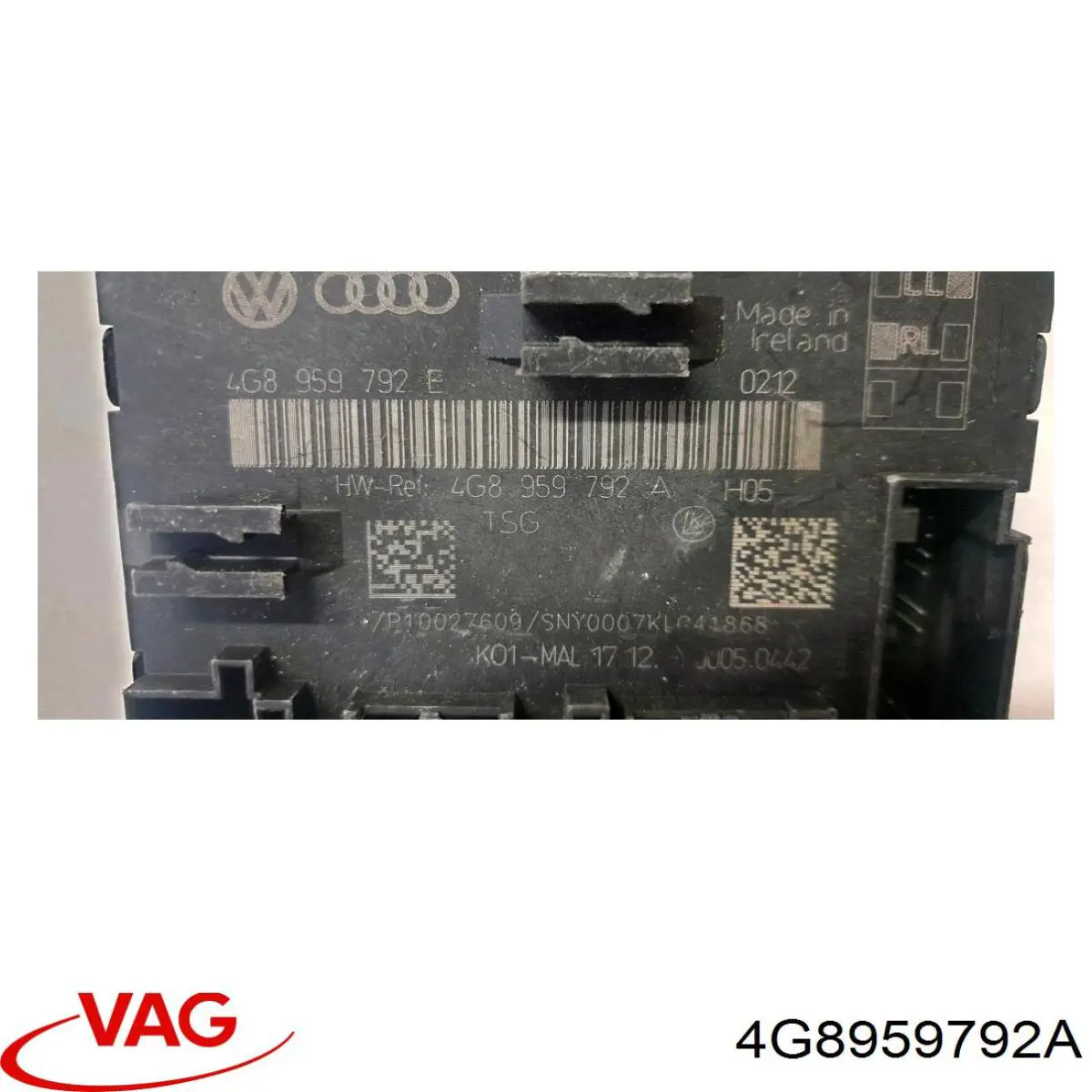 Блок комфорту передніх дверей VAG 4G8959792A ціна, від 9.93 USD