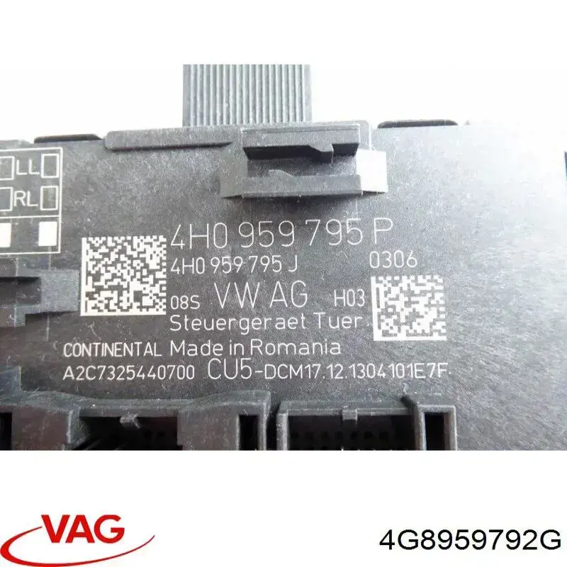  VAG 4G8959792G ціна, від 15.20 USD