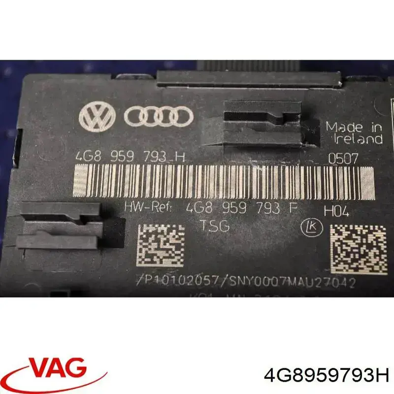 4G8959793H VAG Блок комфорту передніх дверей