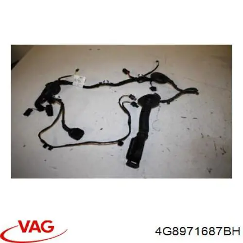 4G8971687BH VAG Джгут проводів задніх дверей