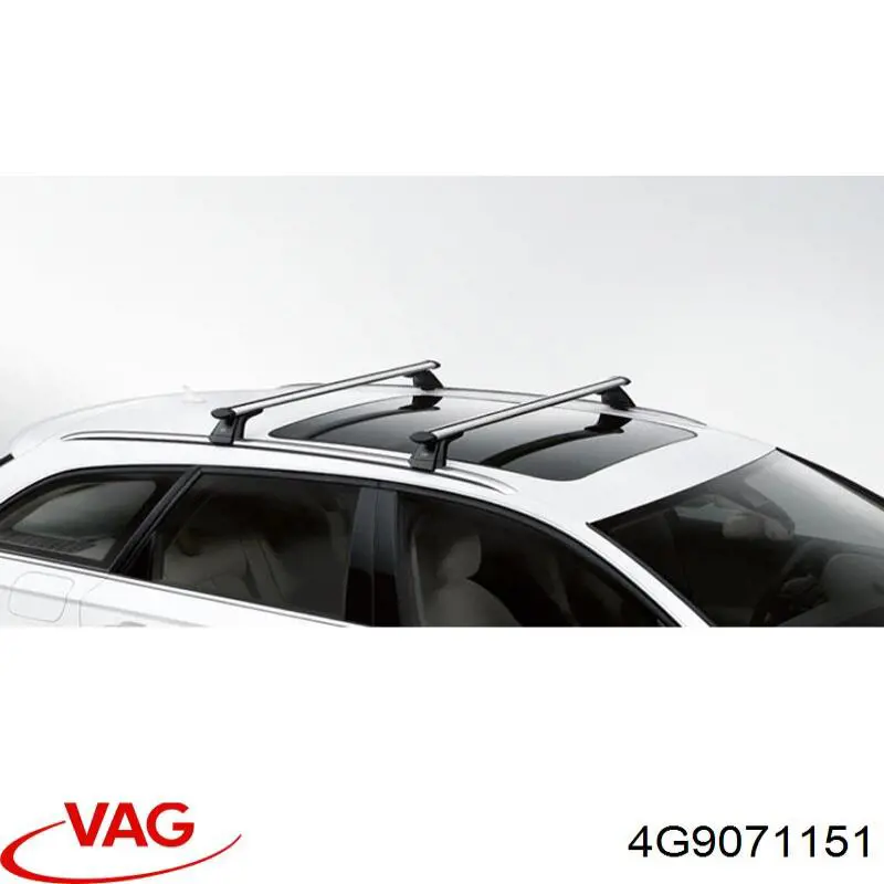 Лижі на дах автомобіля VAG 4G9071151A ціна, від 467.35 USD
