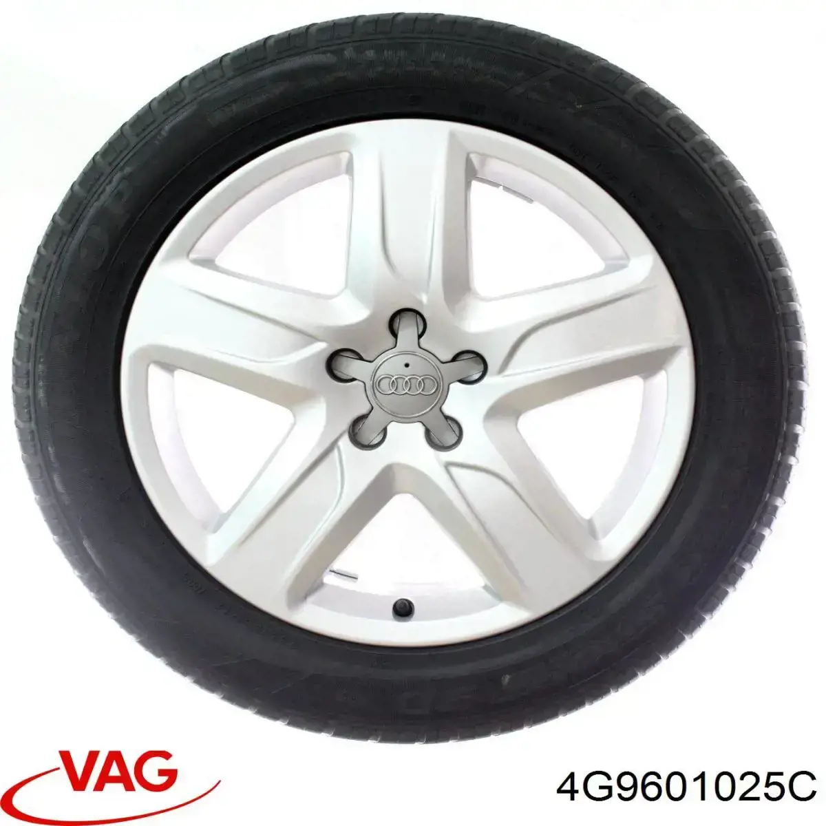 4G9601025C VAG Диски литі (легкосплавні, титанові)