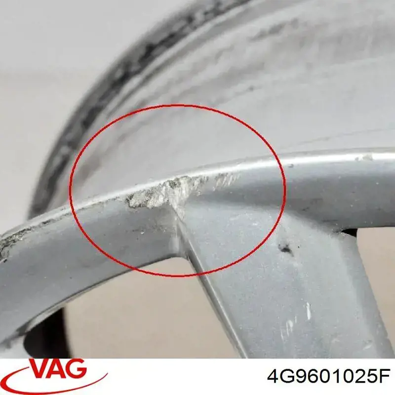 4G9601025F VAG Диски литі (легкосплавні, титанові)