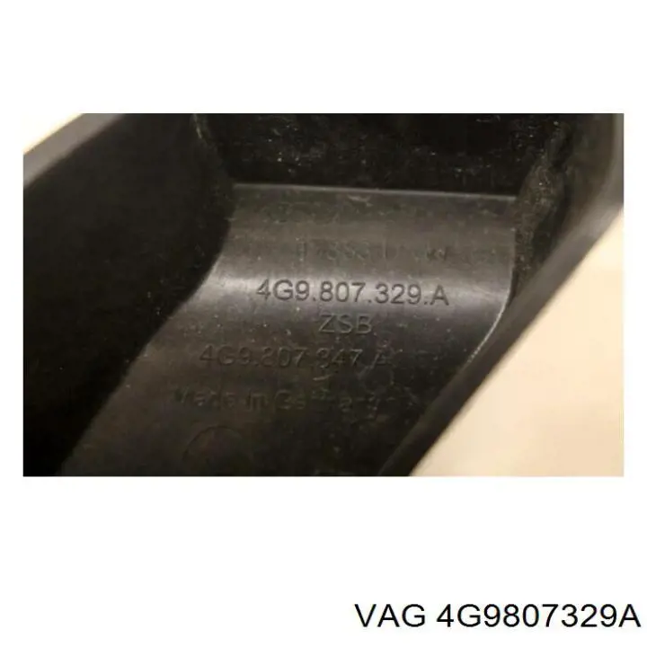 4G9807329A VAG Кронштейн бампера заднього, лівий
