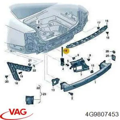  4G9807453 VAG
