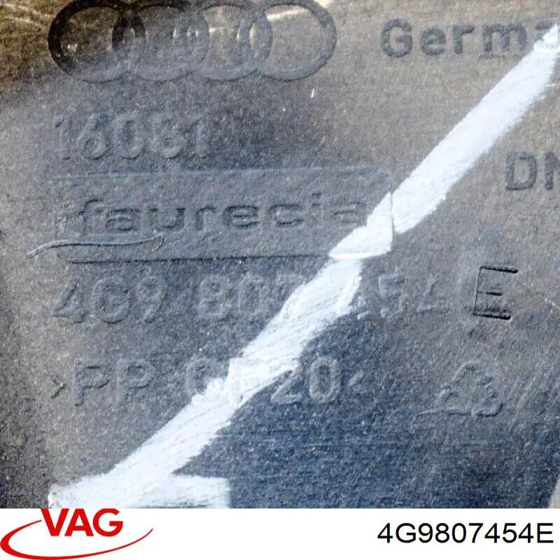 Направляюча заднього бампера, права VAG 4G9807454 ціна, від 8.33 USD