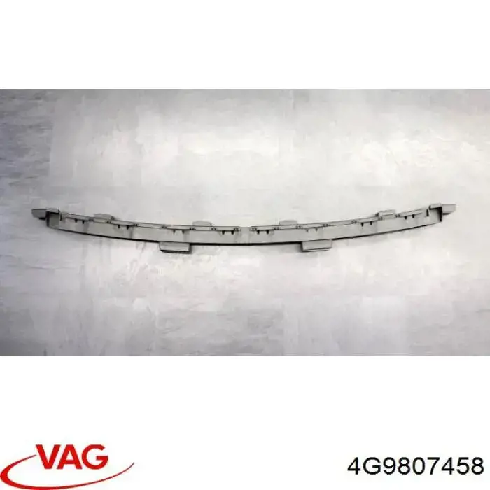 4G9807458 VAG Кронштейн бампера заднього, центральний