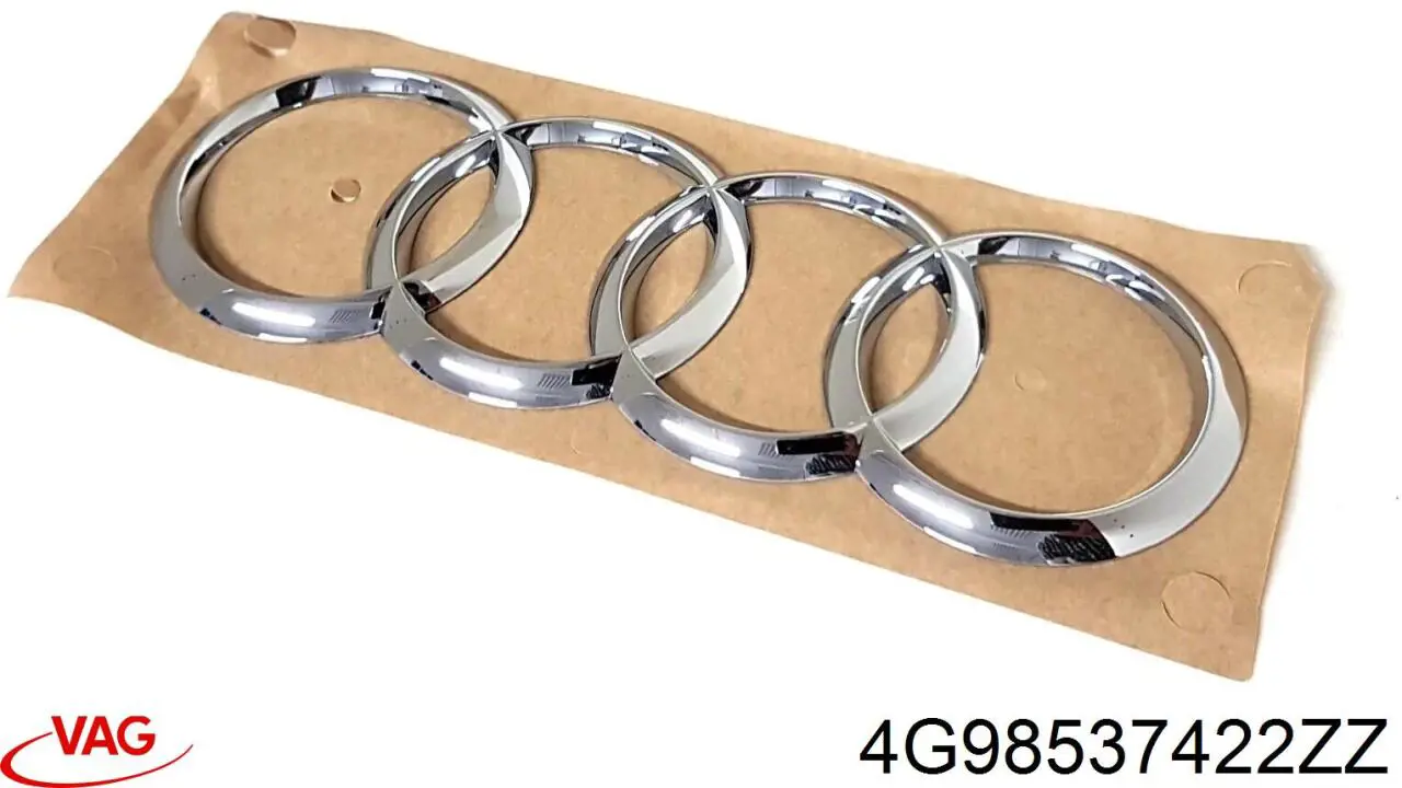 4G9853742 VAG Емблема кришки багажника, фірмовий значок