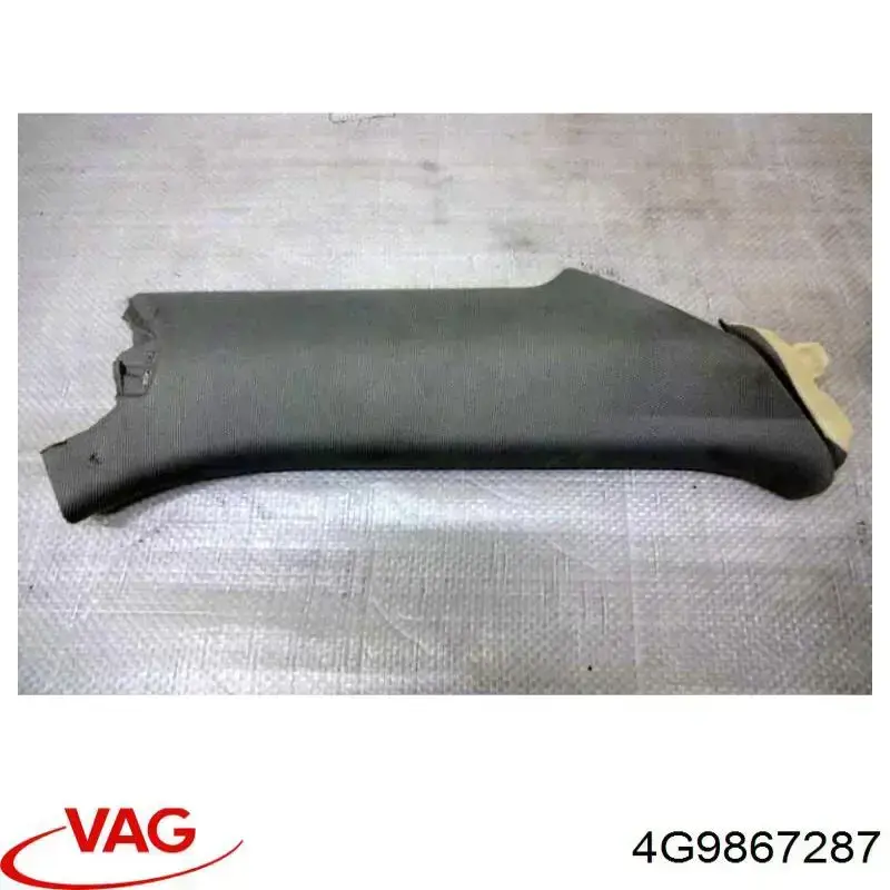 4G9867287 VAG Обшивка стійки кузова внутрішня, задня ліва