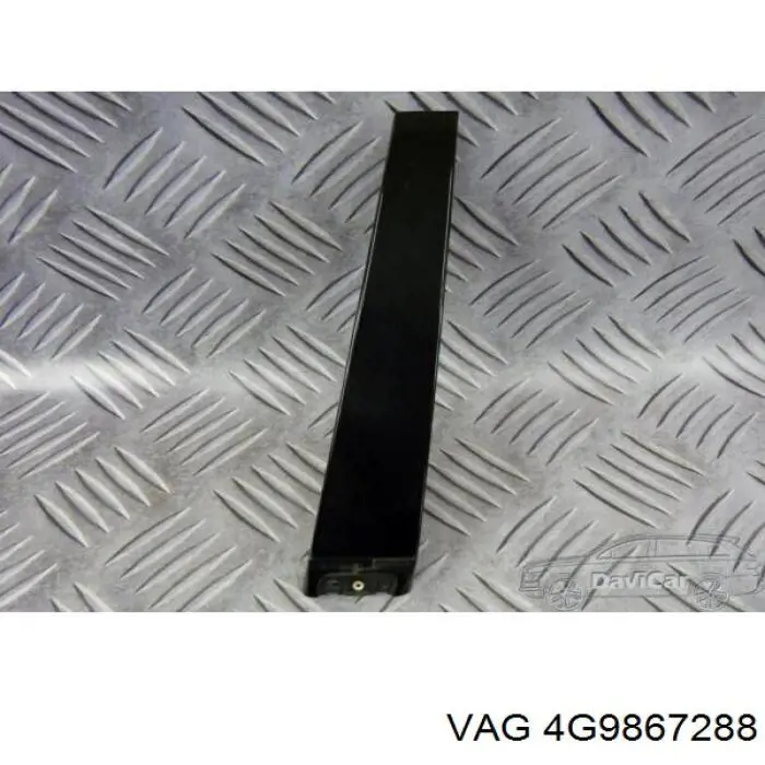 4G9867288 VAG Обшивка стійки кузова внутрішня, задня права