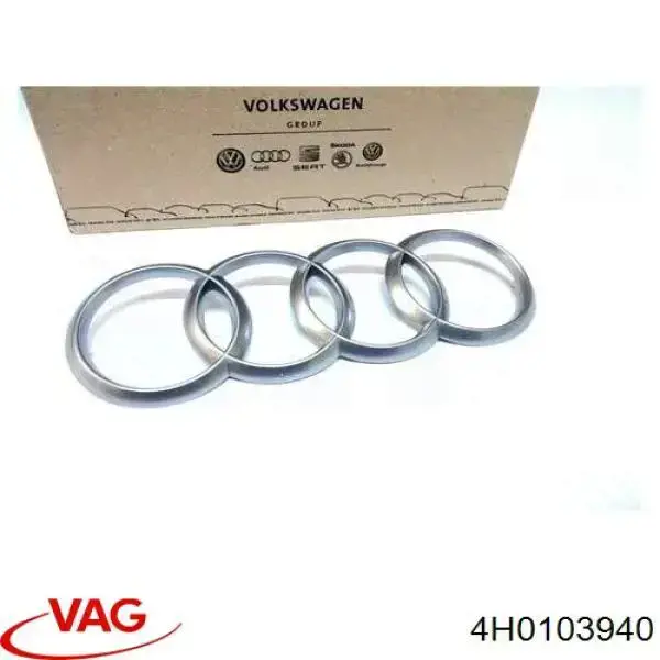 Фірмовий значок капота VAG 4H0103940 ціна, від 61.95 USD
