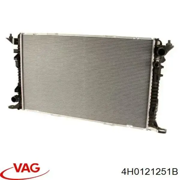 Купити 4H0121251B VAG Радіатор двигуна
