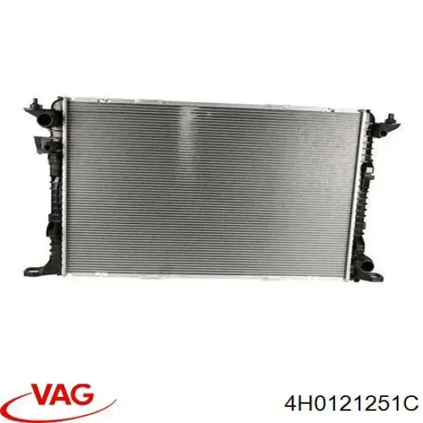 Купити 4H0121251C VAG Радіатор двигуна
