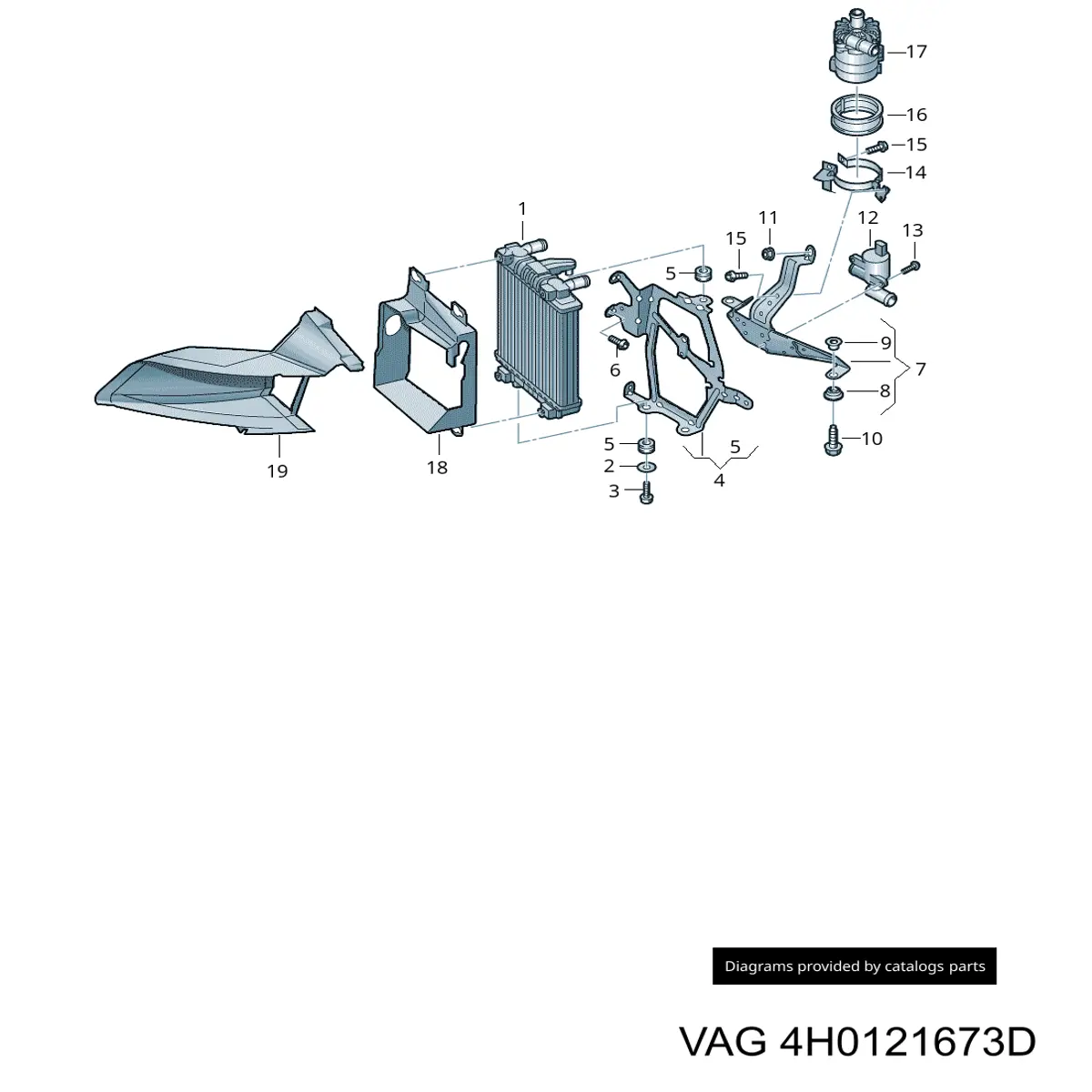  VAG 4H0121673B ціна, від 25.58 USD
