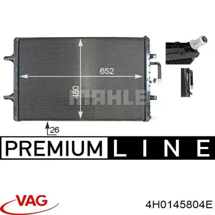 CIR2000P Mahle Original Радіатор охолодження двигуна, додатковий
