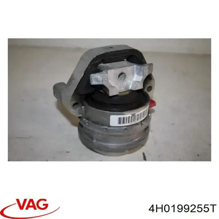 Подушка (опора) двигуна, ліва 4H0199255T VAG