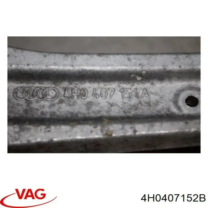 Правий важіль передній нижній підвіски VAG 4H0407152B