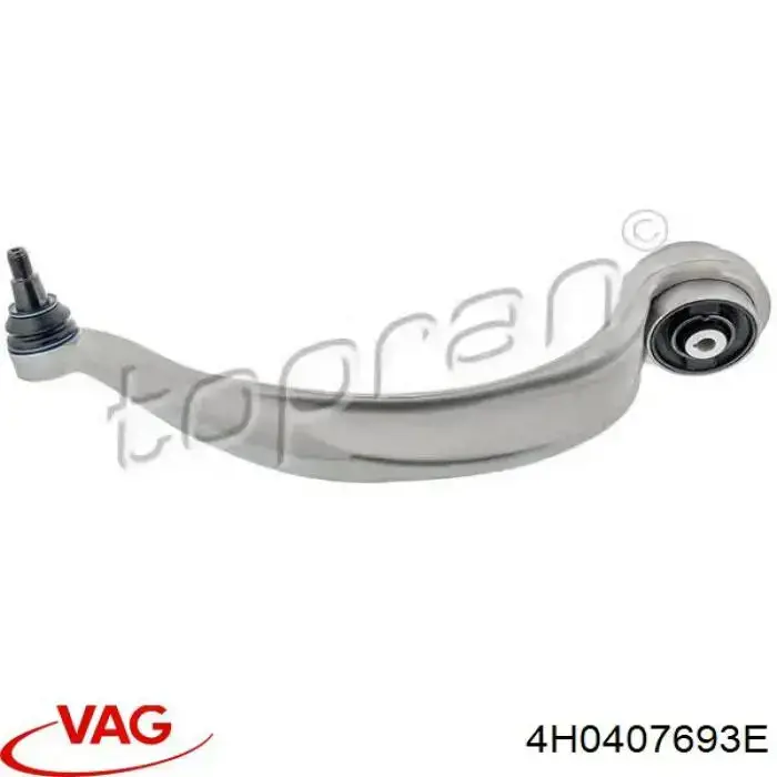 Важіль передній лівий VAG 4H0407693E ціна, від 125.34 USD