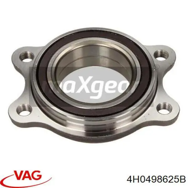 Комплект підшипник маточини передньої VAG 4H0498625B ціна, від 53.24 USD
