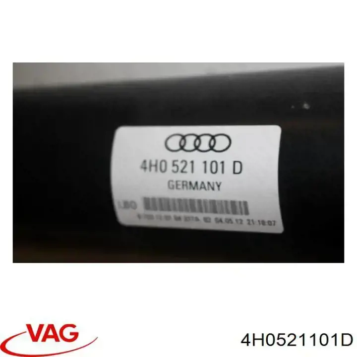 Опора карданного валу VAG 4H0521101D