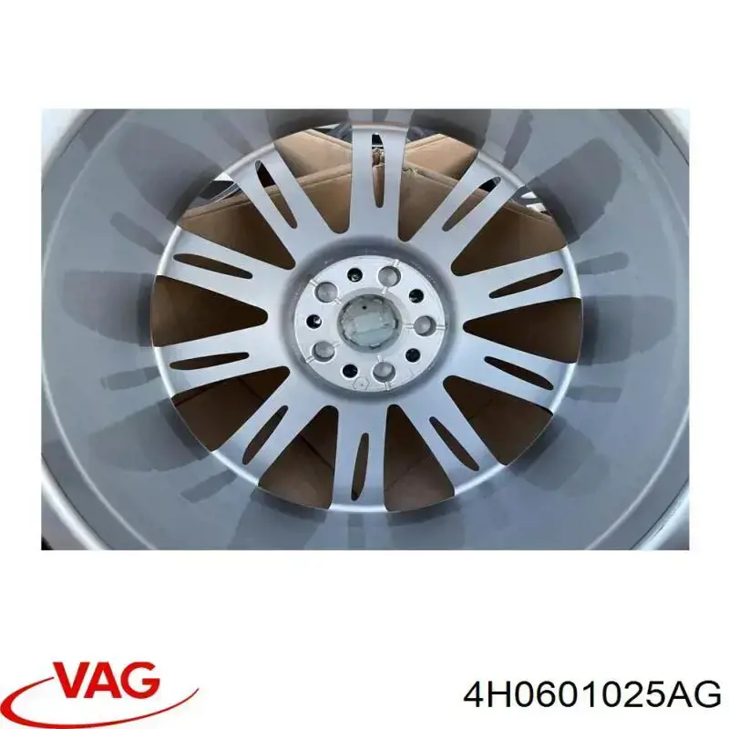 4H0601025AG VAG Диски колісні литі (легкосплавні, титанові)
