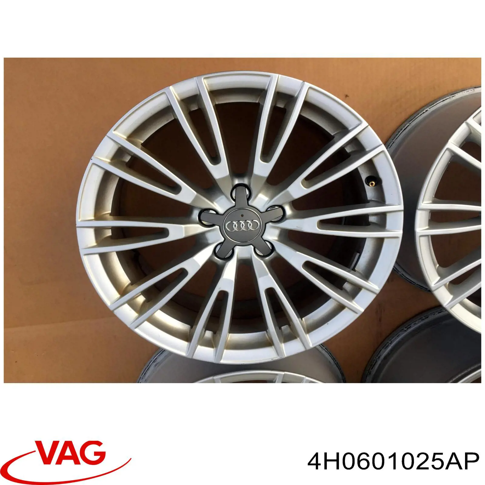 4H0601025AP VAG Диски колісні литі (легкосплавні, титанові)