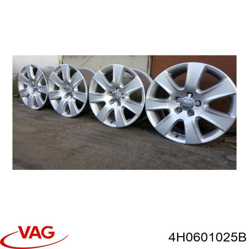 4H0601025B VAG Диски колісні литі (легкосплавні, титанові)