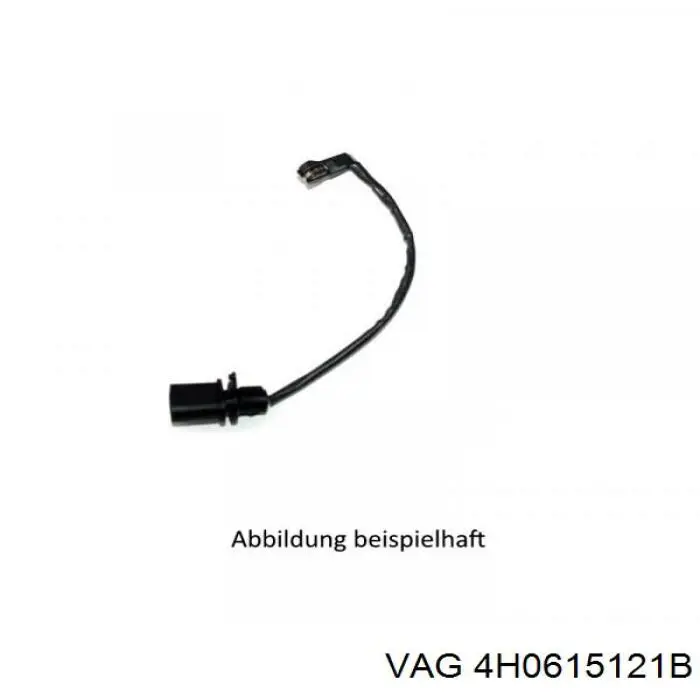 Купити 4H0615121B VAG Сигналізатор знос гальмівних колодок
