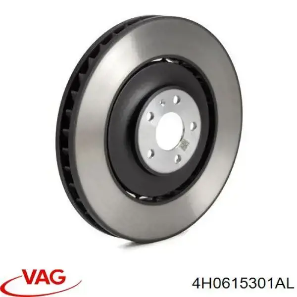 4H0615301AL VAG диск гальмівний передній